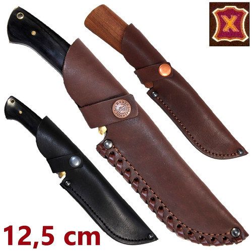 Leder messerscheide für - für, 12,5