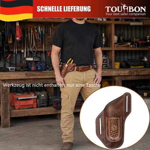 Tourbon leder werkzeugtasche - tourbon, leder-werkzeugtasche